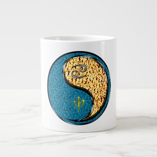 Kanker & Vuur Aap Grote Koffiekop (Voorkant)