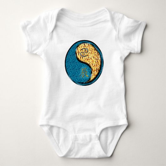 Kanker & Vuur Draak Romper (Voorkant)