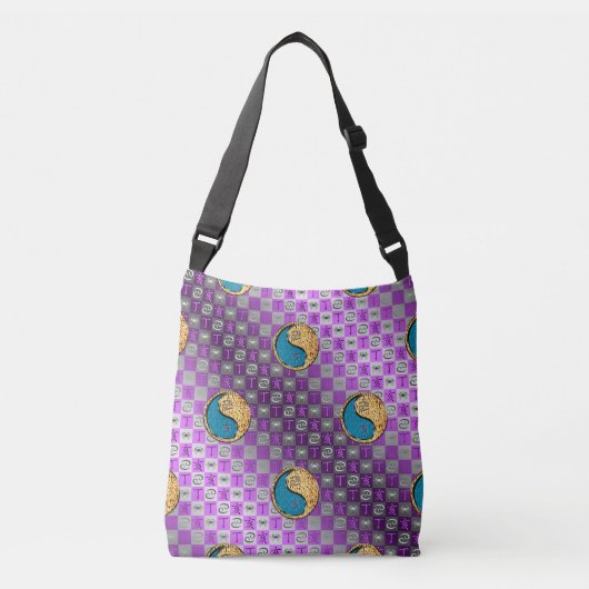 Kanker & Vuur Everzwijn Crossbody Tas (Voorkant)