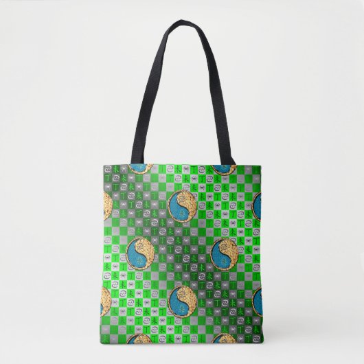 Kanker & Vuur Geit Tote Bag (Voorkant)