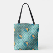 Kanker & Vuur Hond Tote Bag (Achterkant)