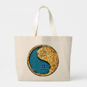 Kanker & Vuur Os Grote Tote Bag (Achterkant)