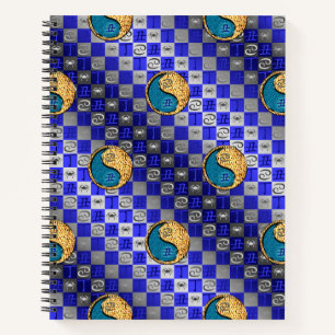 Kanker & Vuur Os Spiraal Notebook Notitieboek