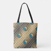 Kanker & Vuur Paard Tote Bag (Achterkant)