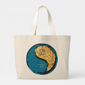 Kanker & Vuur Rat Grote Tote Bag (Achterkant)