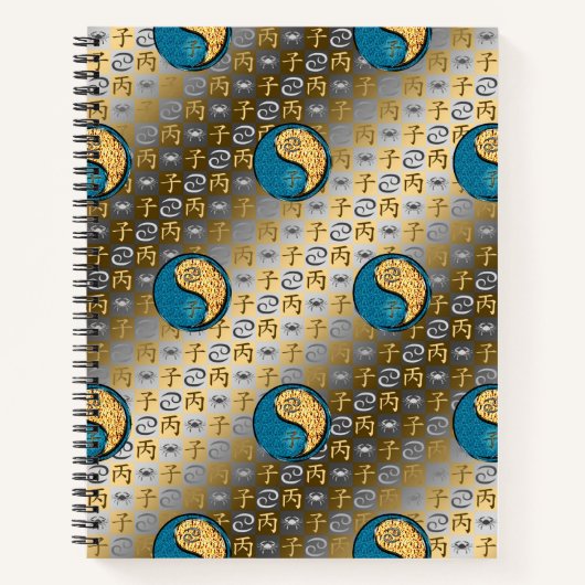 Kanker & Vuur Rat Notitieboek (Voorkant)