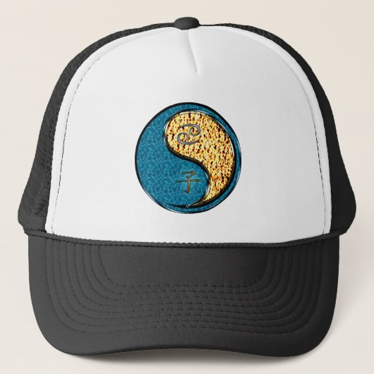 Kanker & Vuur Rat Trucker Pet (Voorkant)