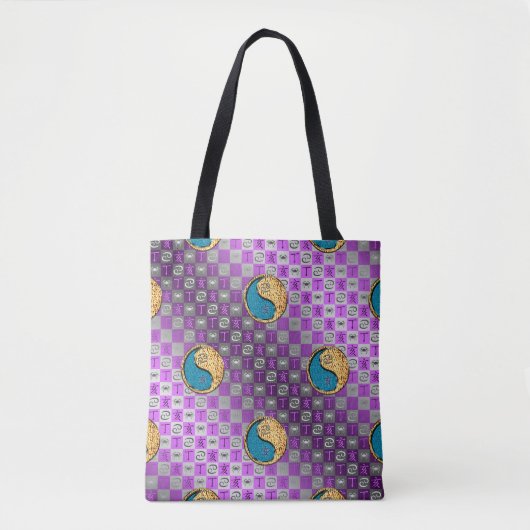 Kanker & Vuur Zwijn Tote Bag (Voorkant)