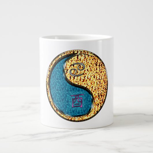 Kanker & Vuurhaan Grote Koffiekop (Voorkant)