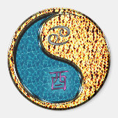 Kanker & Vuurhaan Magneet (Voorkant)