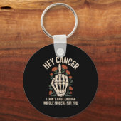 Kanker waar ik niet genoeg middelvingers voor heb sleutelhanger (Voorkant)
