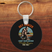 Kanker waar ik niet genoeg middelvingers voor heb sleutelhanger (Voorkant)