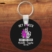 Kanker waar ik niet genoeg middelvingers voor heb sleutelhanger (Voorkant)