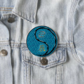 Kanker & Water Draak Ronde Button 7,6 Cm (In situ)