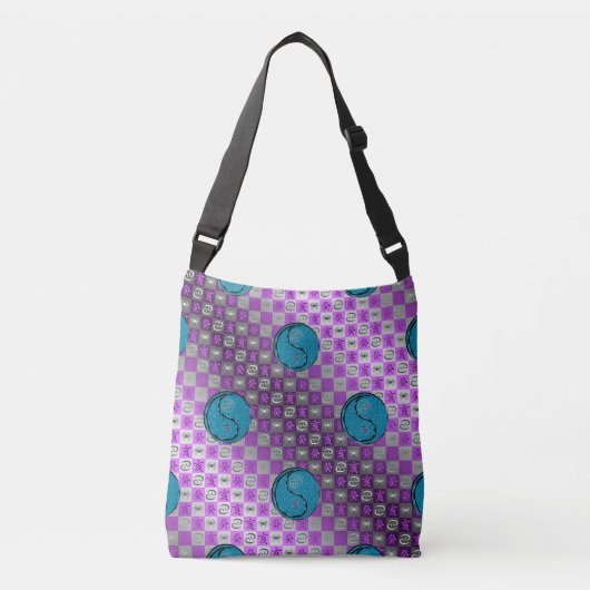 Kanker & Water Everzwijn Crossbody Tas (Voorkant)