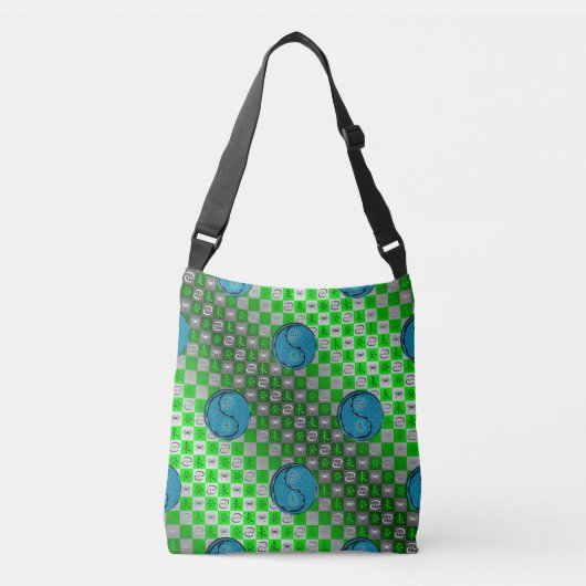 Kanker & Water Geit Crossbody Tas (Voorkant)