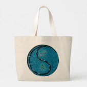 Kanker & Water Geit Grote Tote Bag (Achterkant)