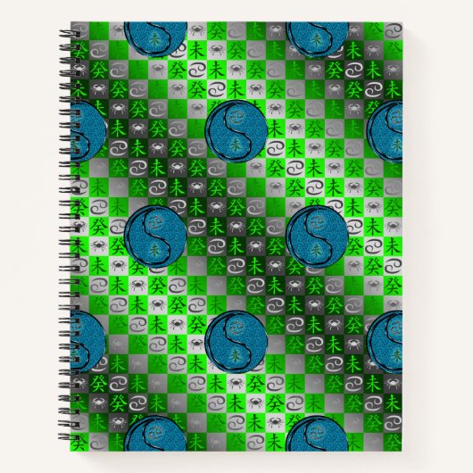 Kanker & Water Geit Spiraal Notebook Notitieboek (Voorkant)