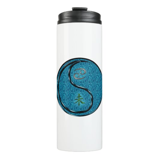 Kanker & Water Geit Thermosbeker (Voorkant)