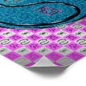 Kanker & Water Haan Poster (Hoek)