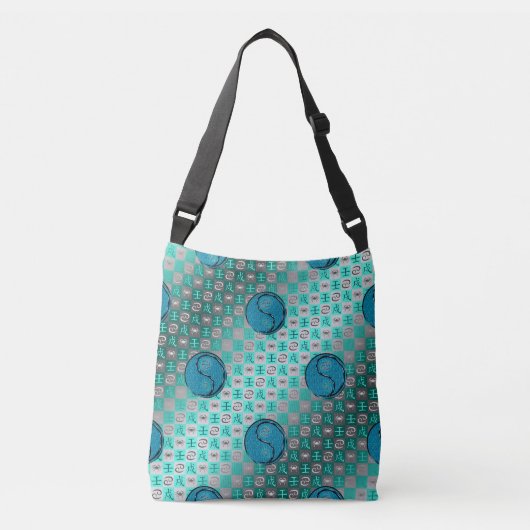 Kanker & Water Hond Crossbody Tas (Voorkant)