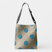 Kanker & Waterrat Worp Kussen Crossbody Tas (Achterkant)