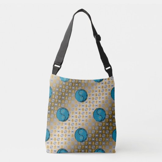 Kanker & Waterrat Worp Kussen Crossbody Tas (Voorkant)