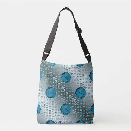Kanker & Waterslang Crossbody Tas (Voorkant)
