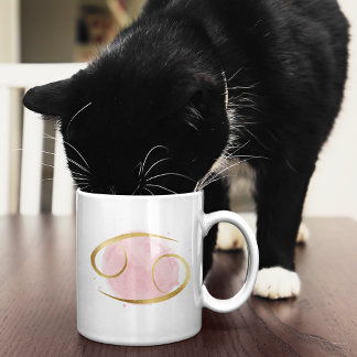 Kanker Waterverf Zodiac Design Coffee Koffiemok