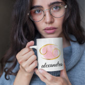 Kanker Waterverf Zodiac Design Coffee Koffiemok