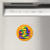 Kanker & Weegschaal GLBT Magneet (Insitu (Vaatwasser))