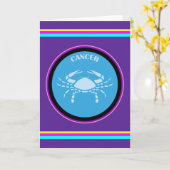 Kanker wenskaart kaart (Gele Bloem)