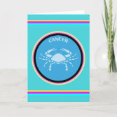 Kanker wenskaart kaart (Voorkant)