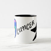 Kanker. Ziqpu Tweekleurige Koffiemok (Center)