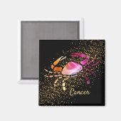 Kanker - Zodiabeteken Magneet (Voorkant / Achterkant)