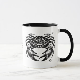 Kanker Zodiac Astrologie Cadeau Krab Ontwerp Mok
