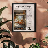 Kanker | Zodiac Astrology Fotokrant Poster