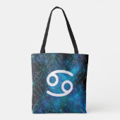 Kanker Zodiac Canvas tas (Achterkant)