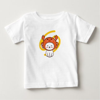 Kanker Zodiac Cat Baby T-shirt