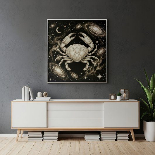 Kanker Zodiac Celestiale Astrologie Poster
