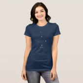 Kanker Zodiac Constellation Stars T-shirt (Voorkant volledig)