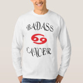 Kanker Zodiac Cool Funny Badass Surprise Gift T-shirt (Voorkant)