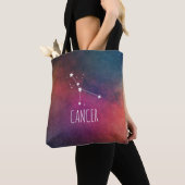 Kanker Zodiac Galaxy Tote Bag (Dichtbij)