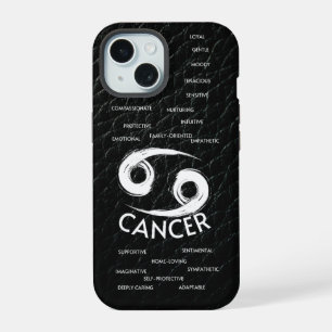 Kanker Zodiac Horoscoop Eigenschappen Mannen iPhone 15 Case