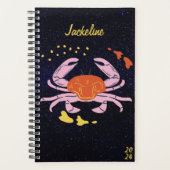 Kanker Zodiac Horoscoop Space Stars Persoonlijk Planner (Voorkant)