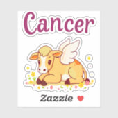 Kanker Zodiac Koe PNG, Schattigee Kanker Sticker (Vel)