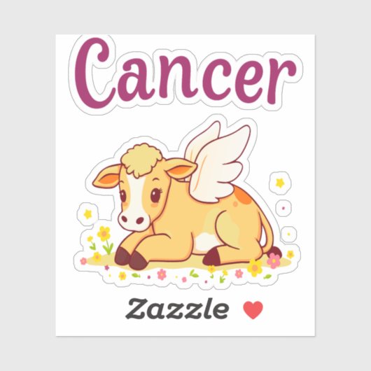 Kanker Zodiac Koe PNG, Schattigee Kanker Sticker (Vel)