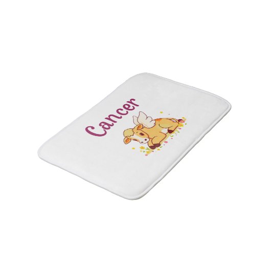 Kanker Zodiac Koe, Schattigee Kanker Badmat (Gekanteld)
