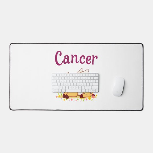 Kanker Zodiac Koe, Schattigee Kanker Bureaumat (Keyboard & Muis)