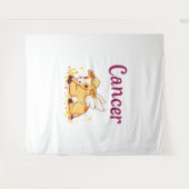 Kanker Zodiac Koe, Schattigee Kanker Wandkleed (Voorkant (horizontaal))